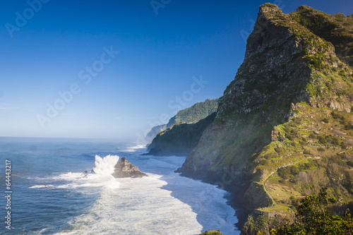 northern coast near Boaventura, Madeira island, Portugal © anilah
