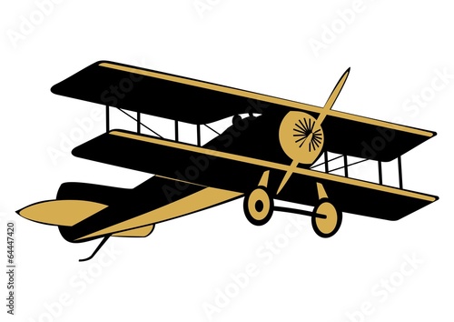 Vintage airplane
