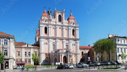 Church of St. Casimir in Vilnius - capital of Lithuania