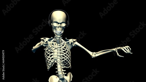 Dancing Skeleton