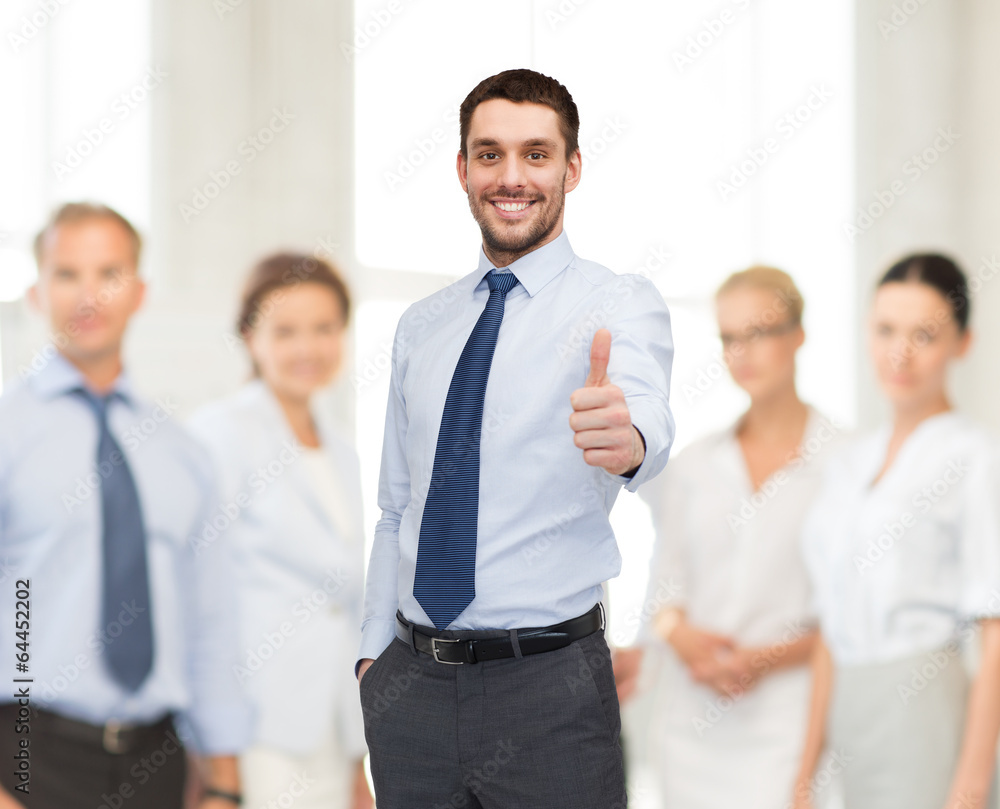 handsome businessman with crossed arms handsome businessman with crossed arms