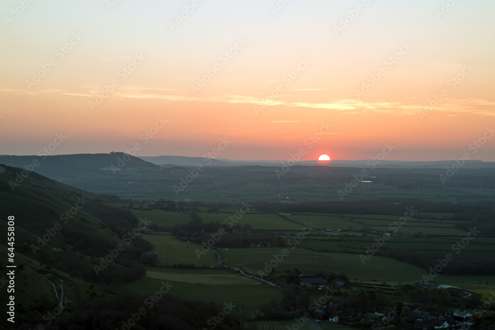 Sunset from Devil's Dyke Sunset from Devil's Dyke