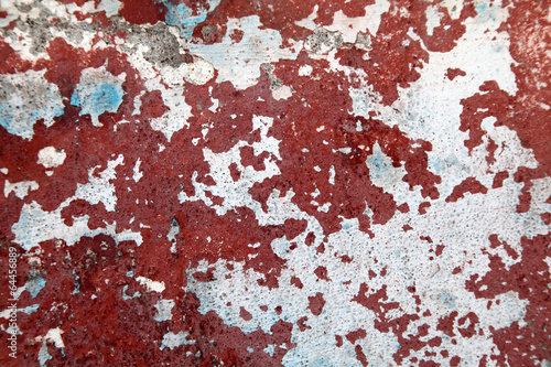 Wall background in red and blue © shamtor