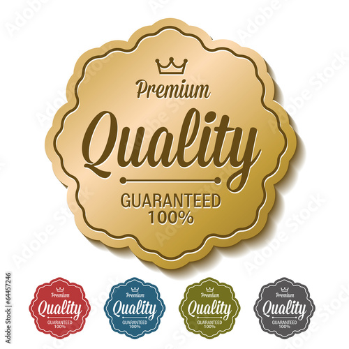 Premium quality guaranteed golden