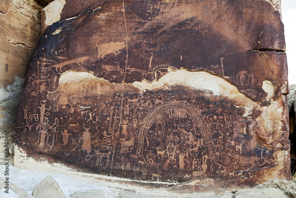 Rochester Rock Art Panel, Utah