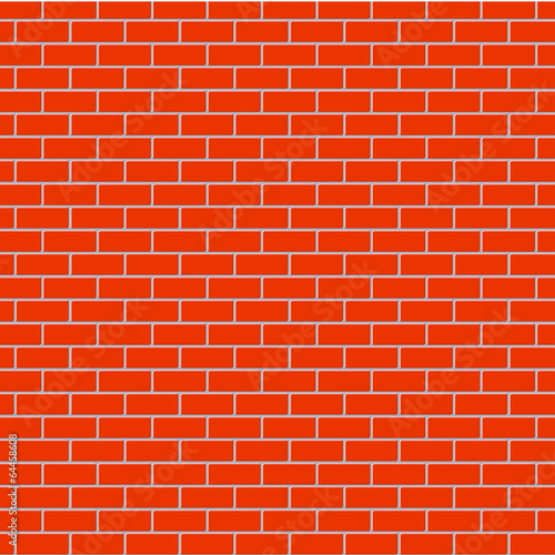 vector red brick background texture. Eps10