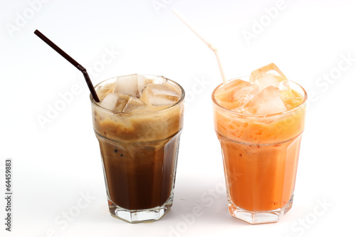 Thai Ice Tea milk and Ice Coffee