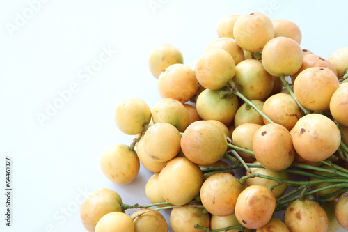 Baccaurea ramiflora or burmese grapes.