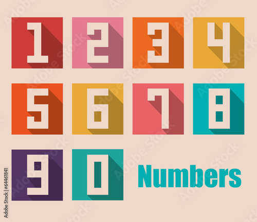 Numbers design