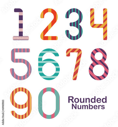 Numbers design