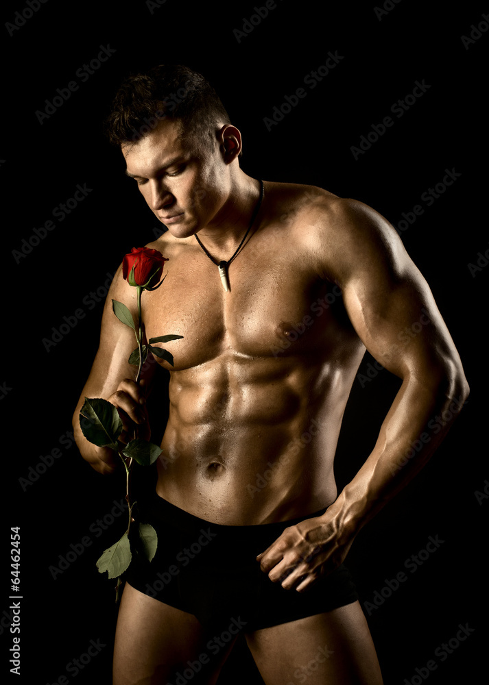 Fototapeta premium muscular sexy guy
