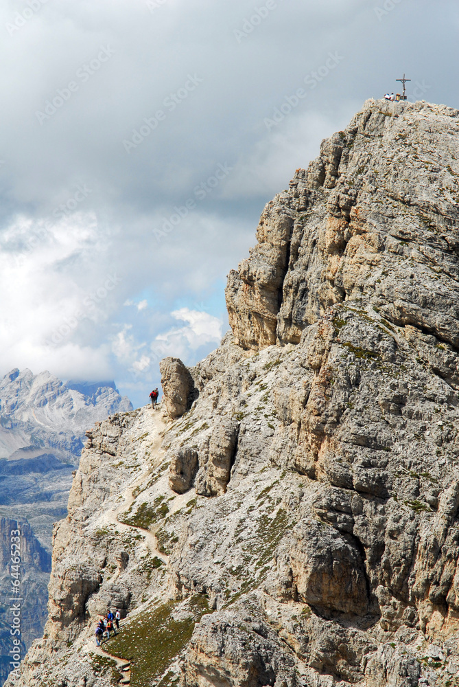 Naklejka premium To the top