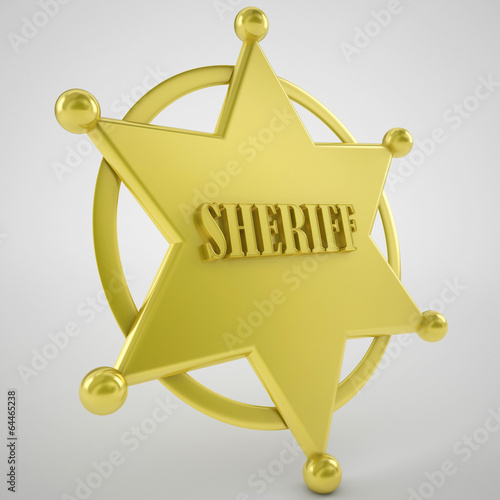 sherrif badge photo