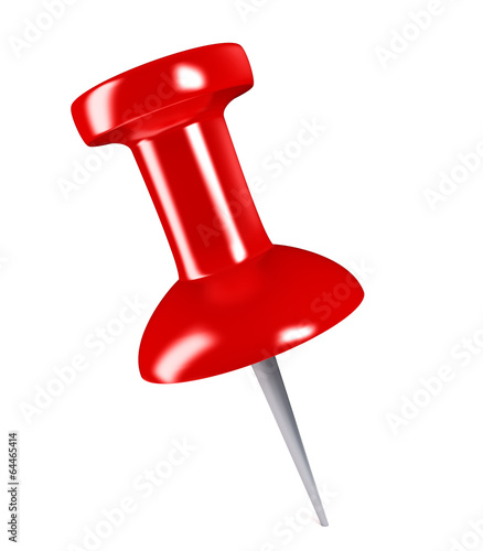 Red pushpin