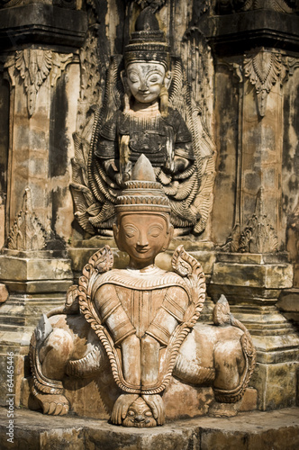 détail de temple, Myanmar © syrah93