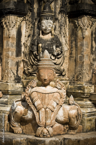 détail de temple, Myanmar