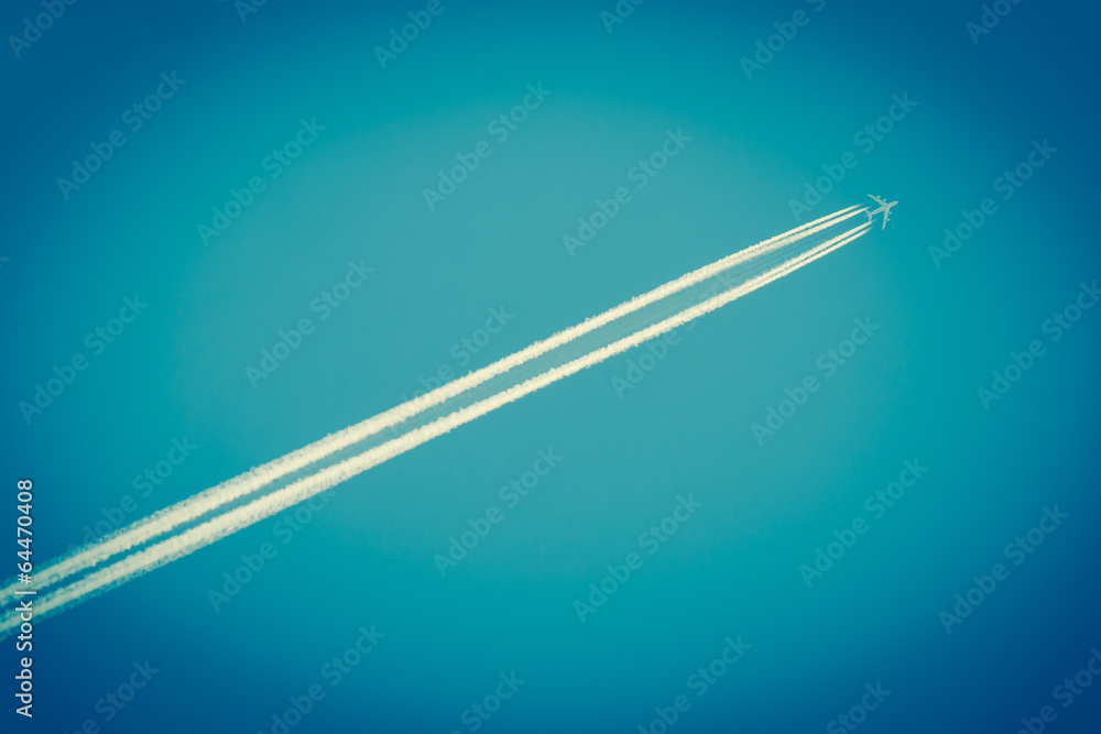 Airplane in the sky Airplane in the sky