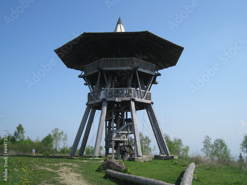 Eggeturm auf dem Preußischen Velmerstot (464 m ) photo