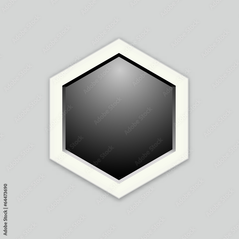 the blank hexagon template the blank hexagon template