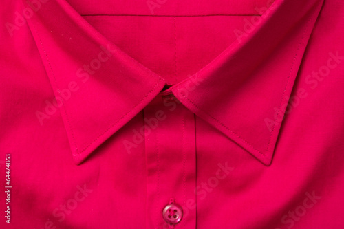 Elegant Men Shirt Collar Close Up
