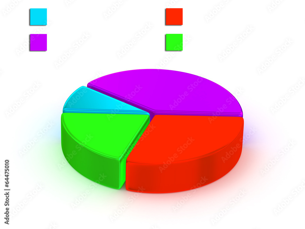 Obraz premium business chart.