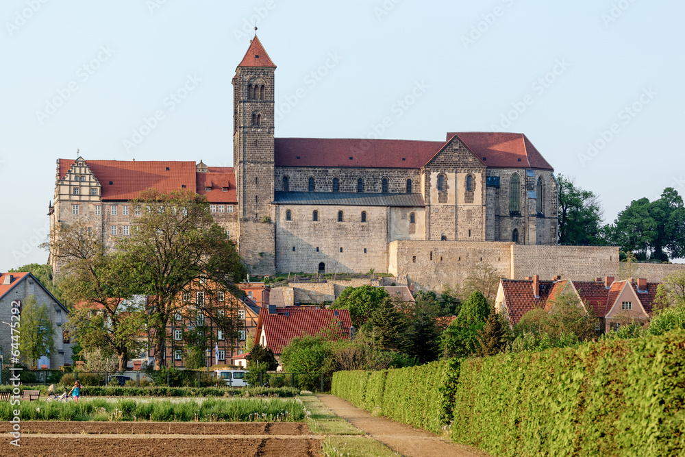 Quedlinburger Stiftskirche mit Schloss St. Servatius