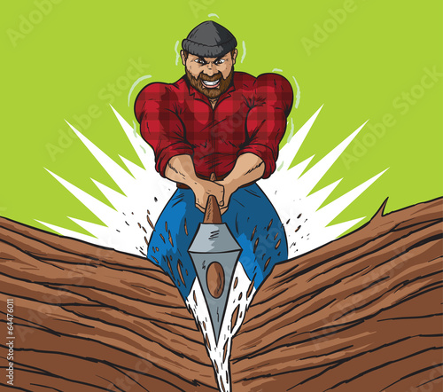 Lumberjack chop