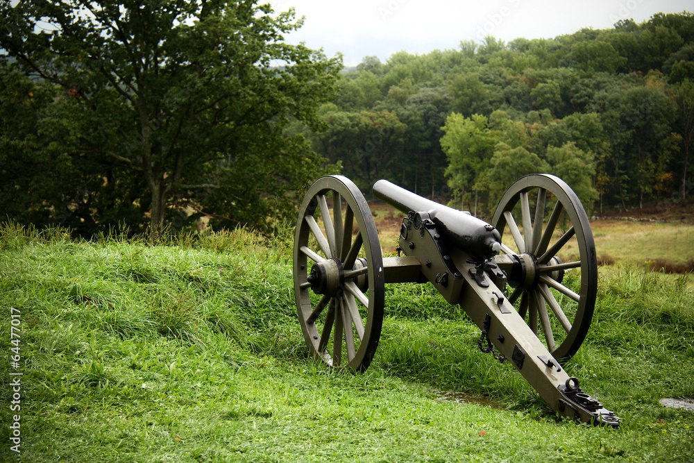 Canon at Gettysburg