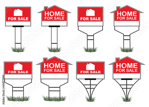 Home For Sale Signs