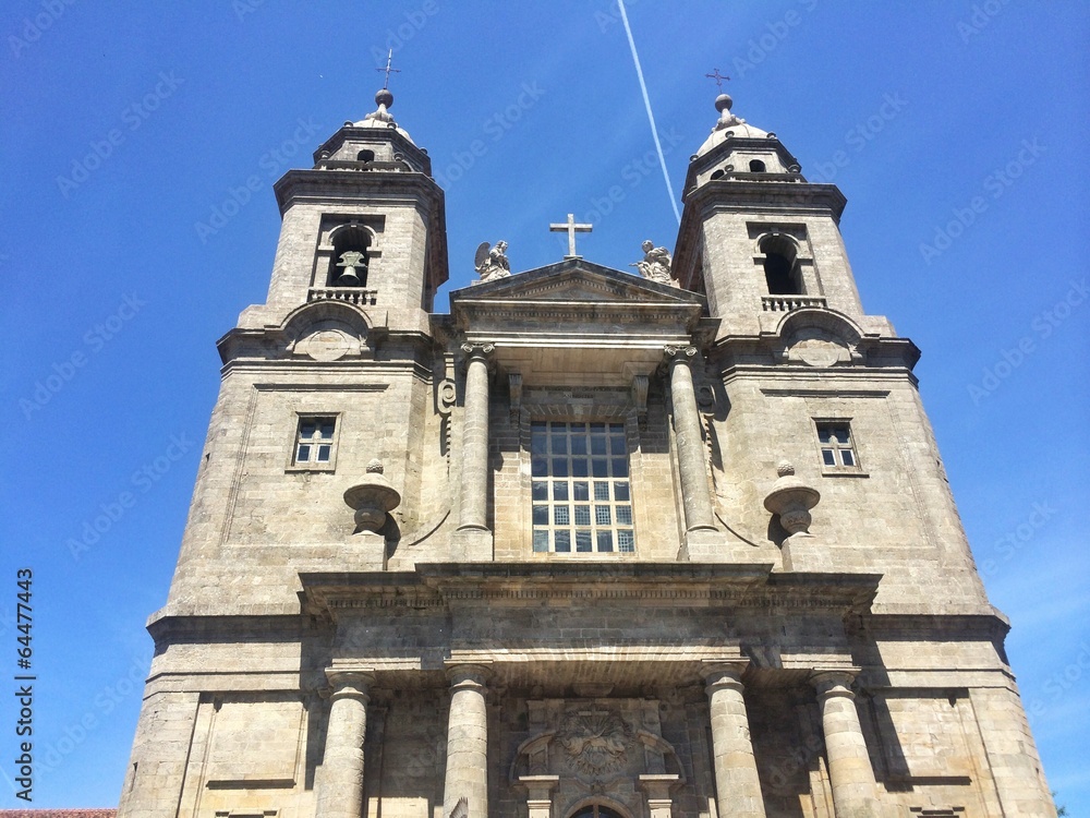 Church in Santiago, Galicia, Spain Church in Santiago, Galicia, Spain