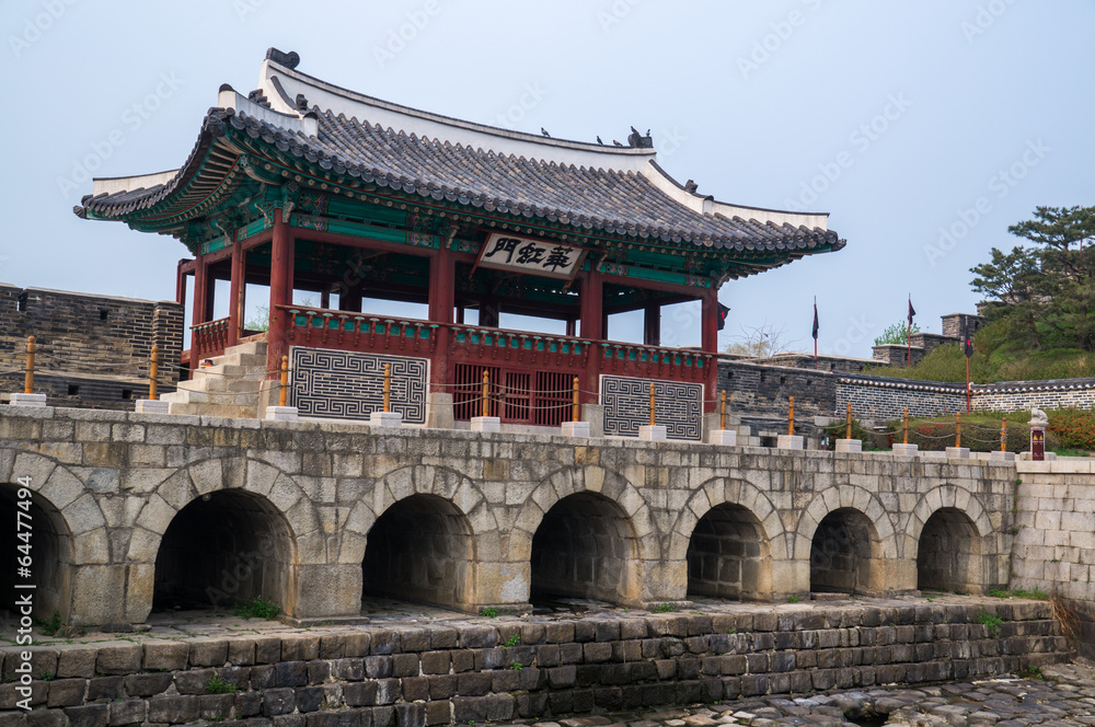 世界遺産 水原華城 華虹門(ソウル) 世界遺産 水原華城 華虹門(ソウル)
