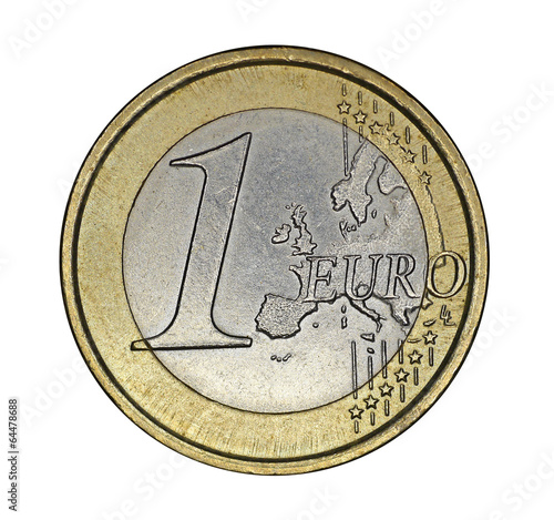 one euro coin