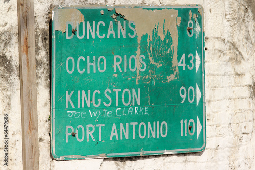 Kingston Road Sign