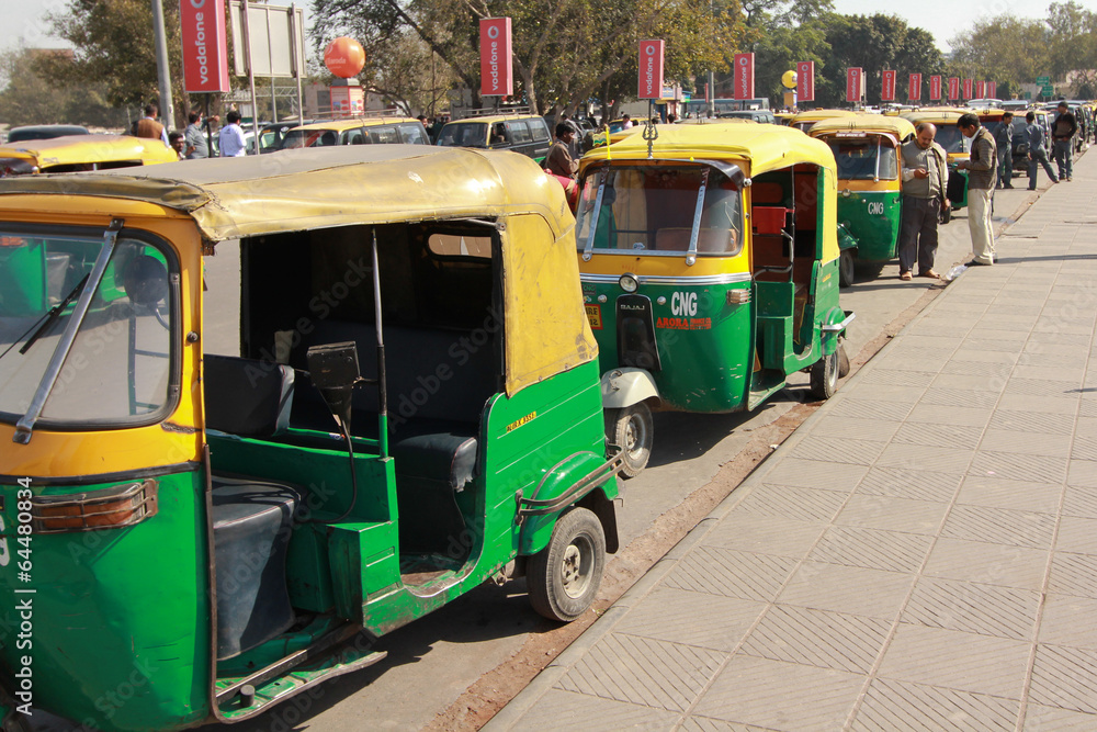 Fototapeta premium Tuk Tuk - Rickshaw