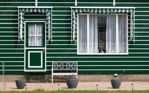 Historic Dutch fishermen village called Marken