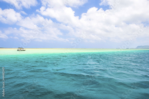 Vászonkép kaneohe bay sandbar,oafu,hawaii