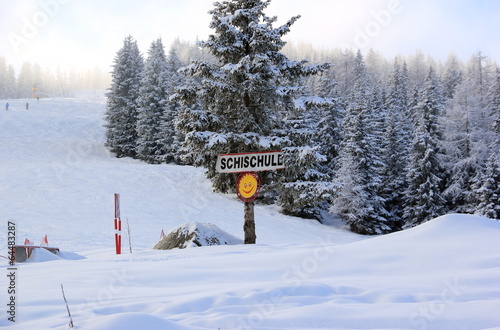 Ski resort Zillertal Arena. Gerlos, Austria. photo