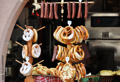 Bretzels - specialities of the Alsace, France