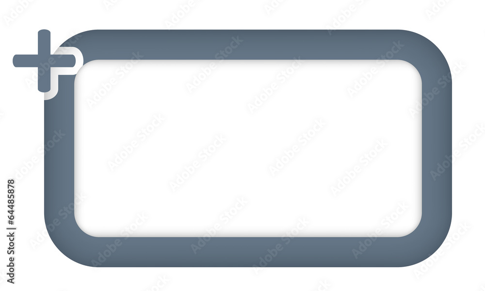 vector box for entering text with plus sign vector box for entering text with plus sign