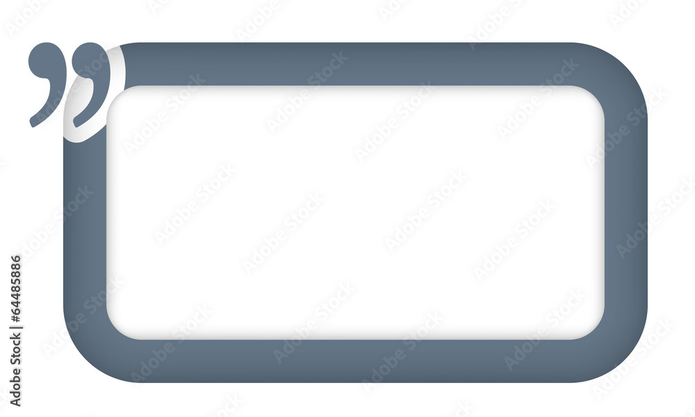 vector box for entering text with quotation mark vector box for entering text with quotation mark