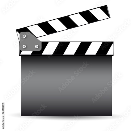 Cinema slate board