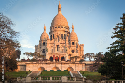 Платно The Basilica of Sacre Coeur, Paris