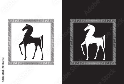 Illustration of the Trojan Horse