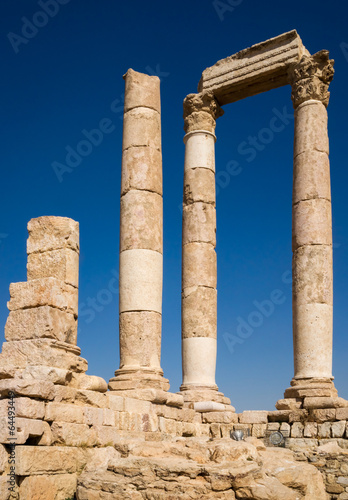 Temple at Amman's Citadel