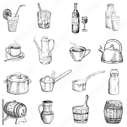 drinks and tableware