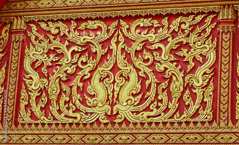 Gold Thai Pattern Gold Thai Pattern