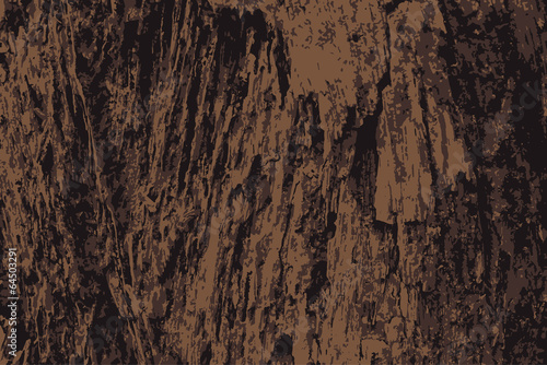 Tracing vector - texture and surface of tree