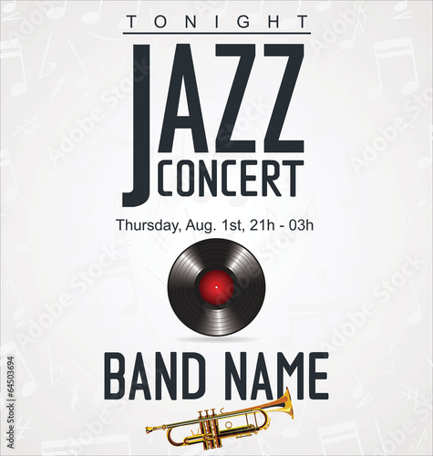 Jazz music background