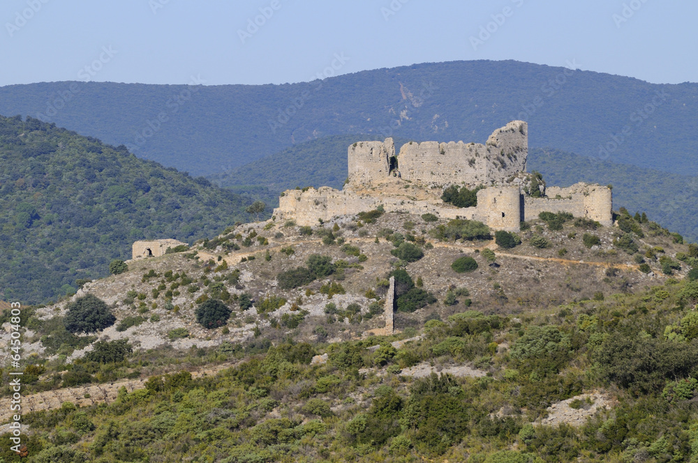 Château cathare d'Aguilar