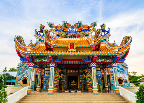 Chinese temple photo